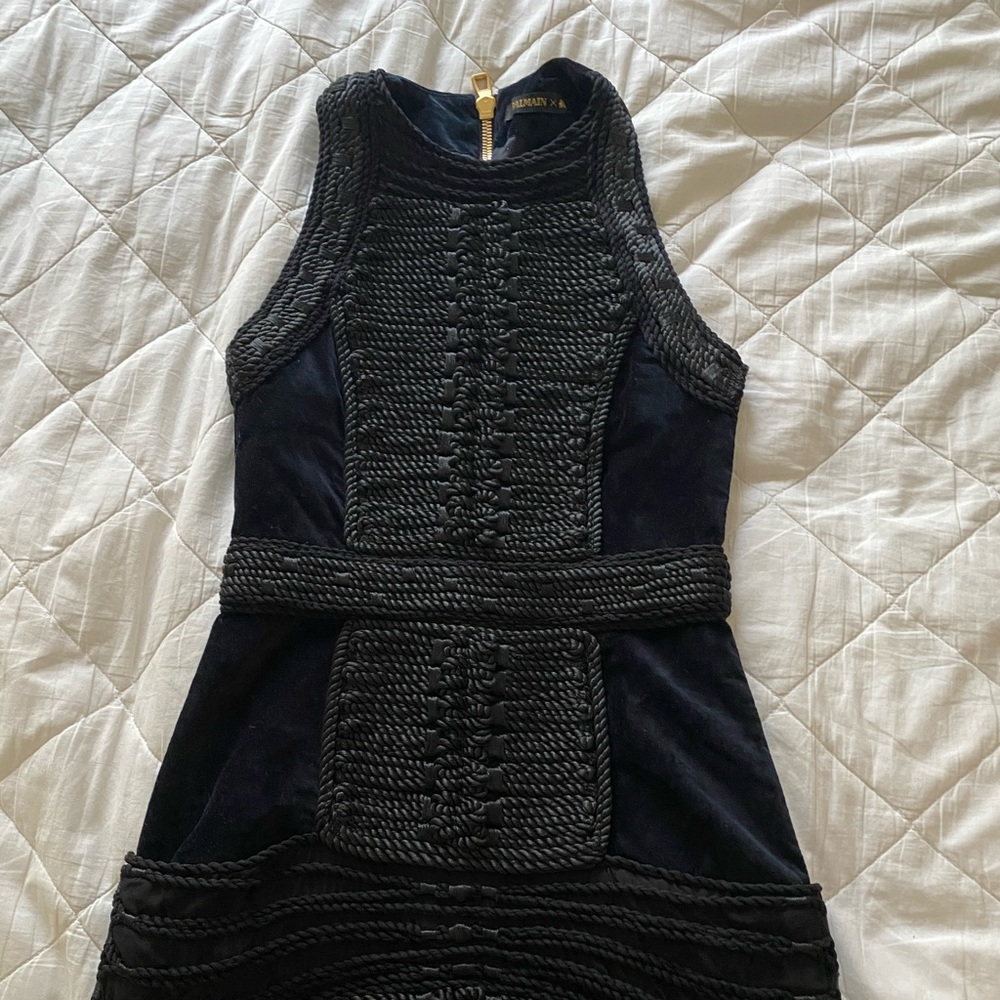 H&M Balmain dress